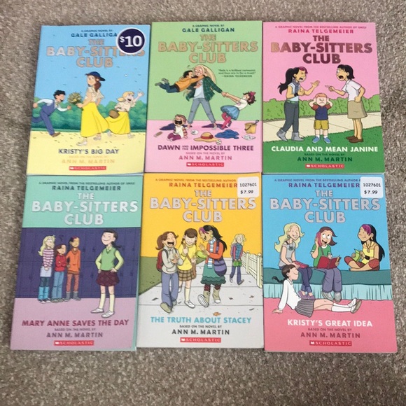 Scholastic Other - 6 pack of Babysitters club books